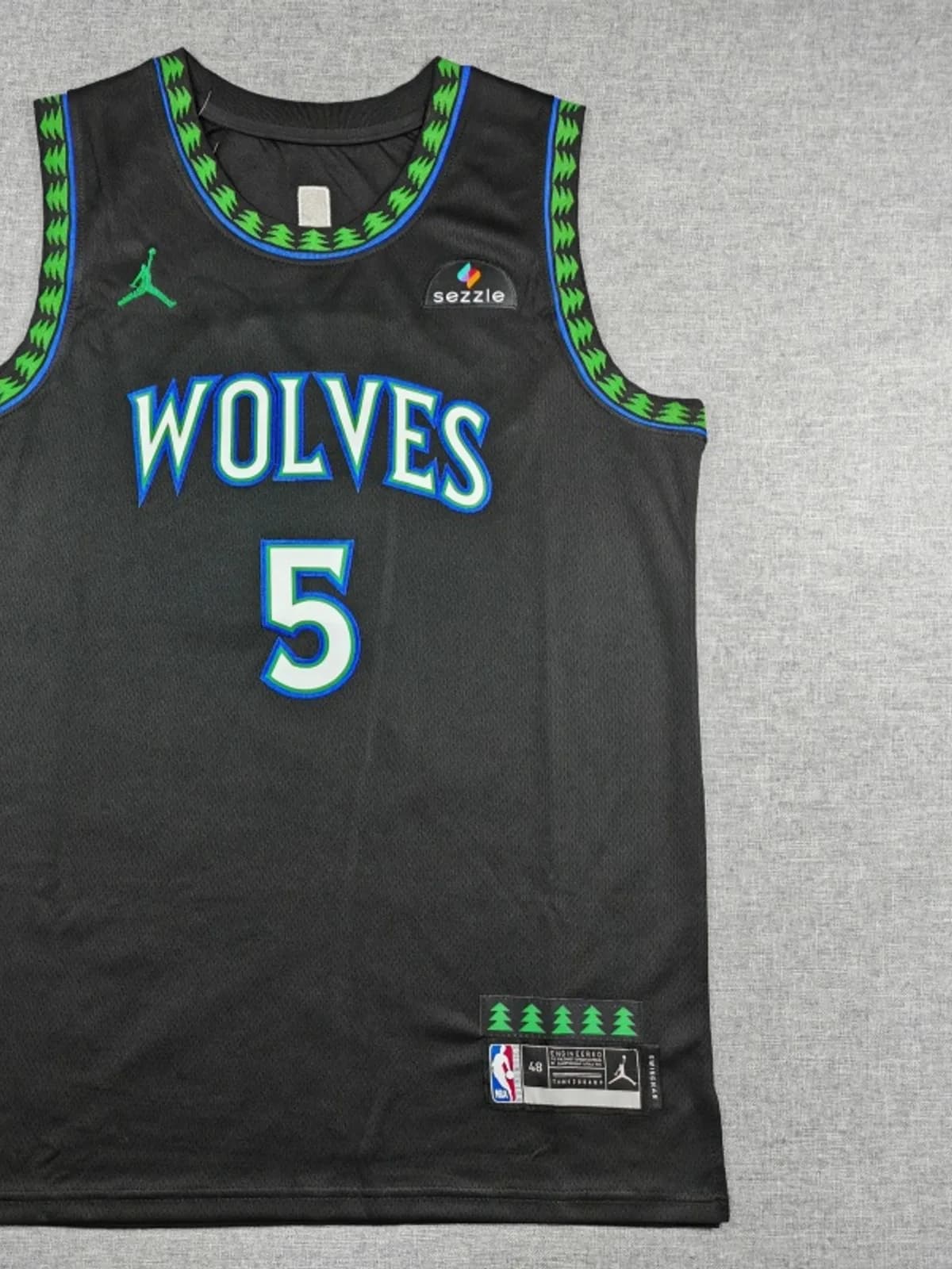 Camiseta Timberwolves · Anthony Edwards 5, Statement 2026-27