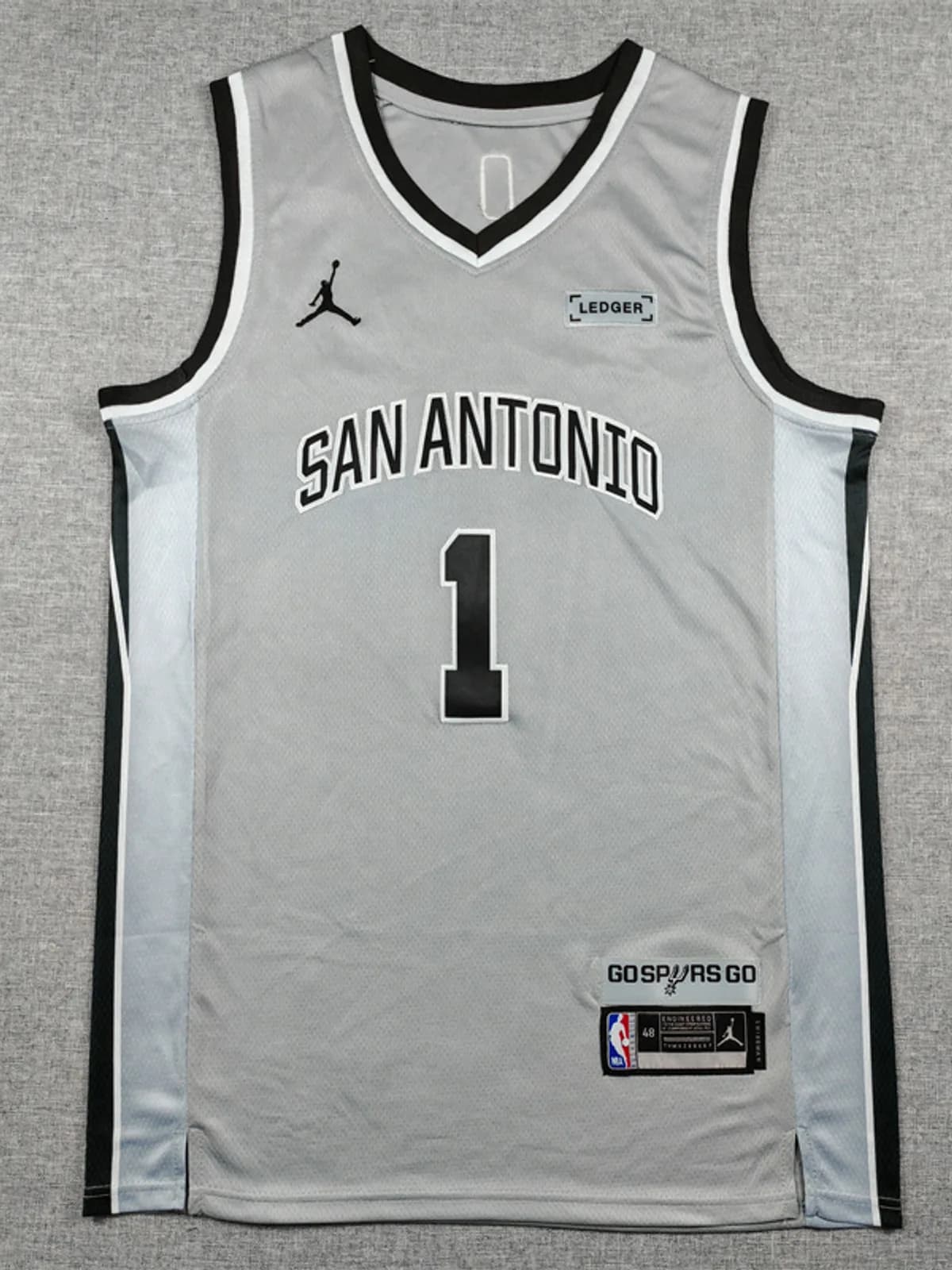 Camiseta Spurs · Victor Wembanyama 1, Statement 2026-27