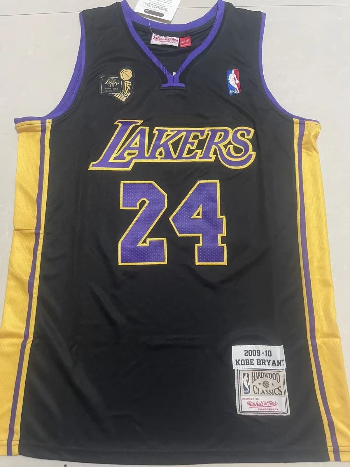 Camiseta Lakers · Kobe 24, Hardwood Classics 2009-12
