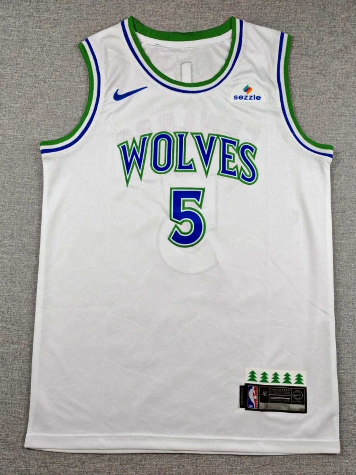 Camiseta Timberwolves · Anthony Edwards 5, Association 2026-27