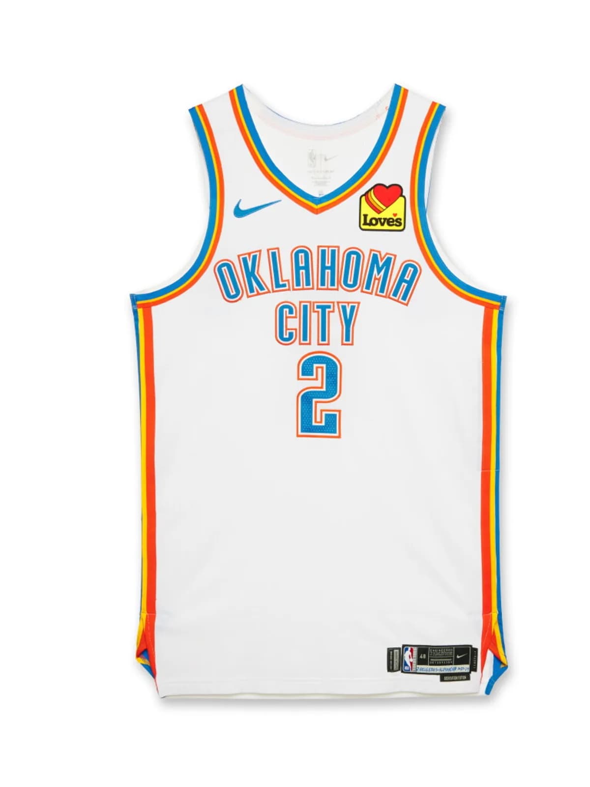 Camiseta Thunder · Shai Gilgeous Alexander 2, Association 2026-27