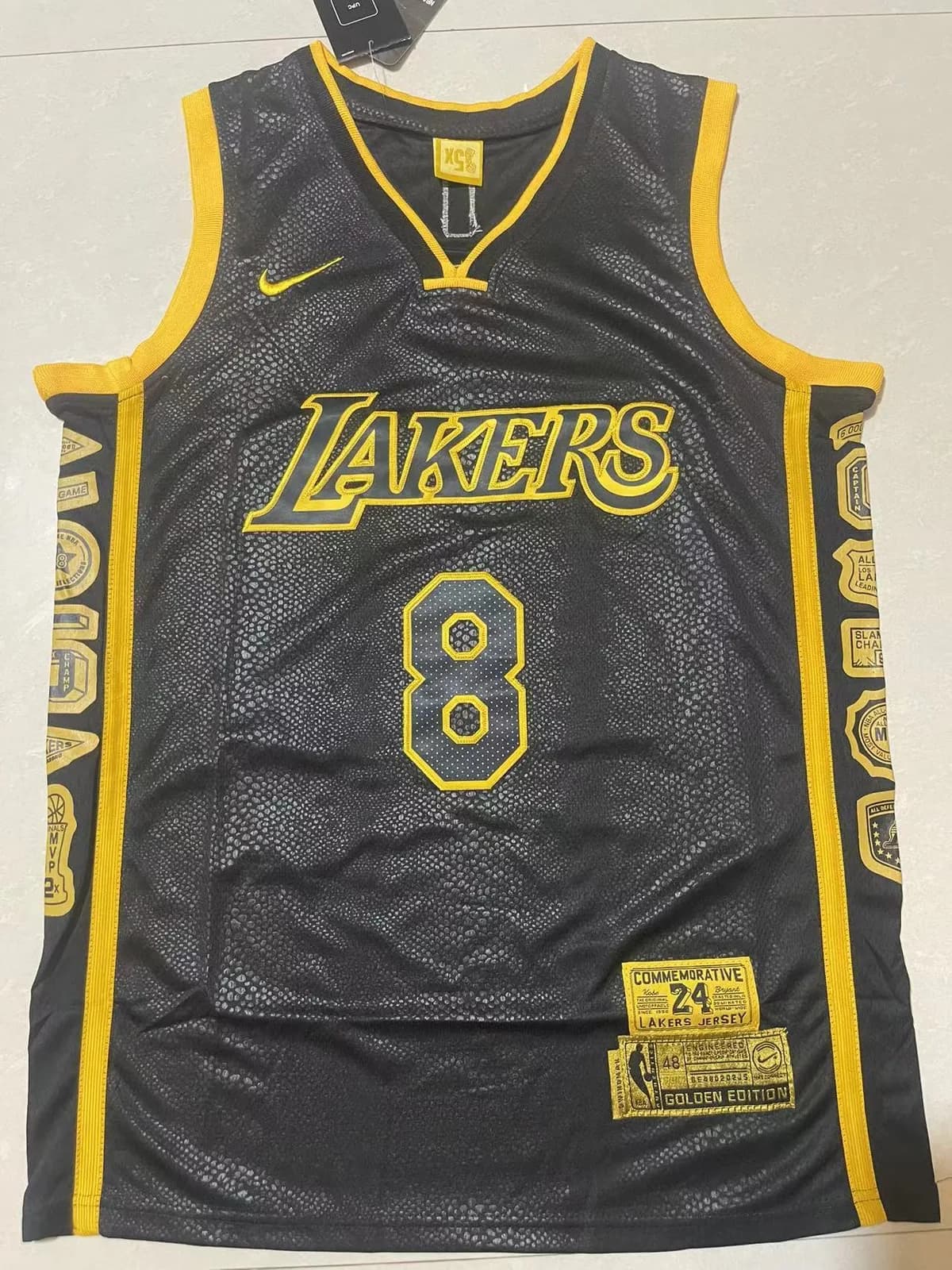 Camiseta Lakers · Kobe 8/24, Hardwood Classics Aniversario