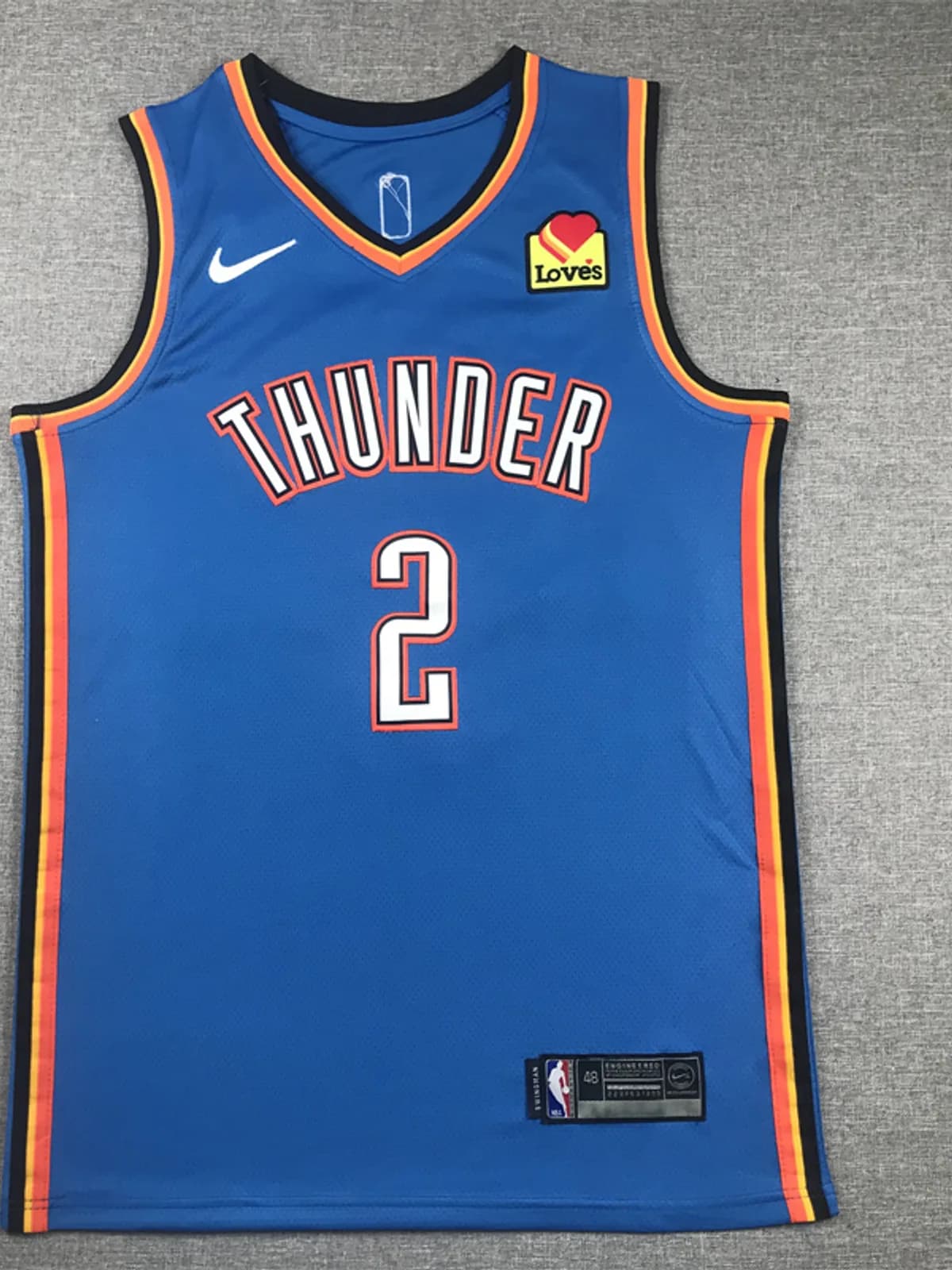 Camiseta Thunder · Shai Gilgeous Alexander 2, Icon 2026-27