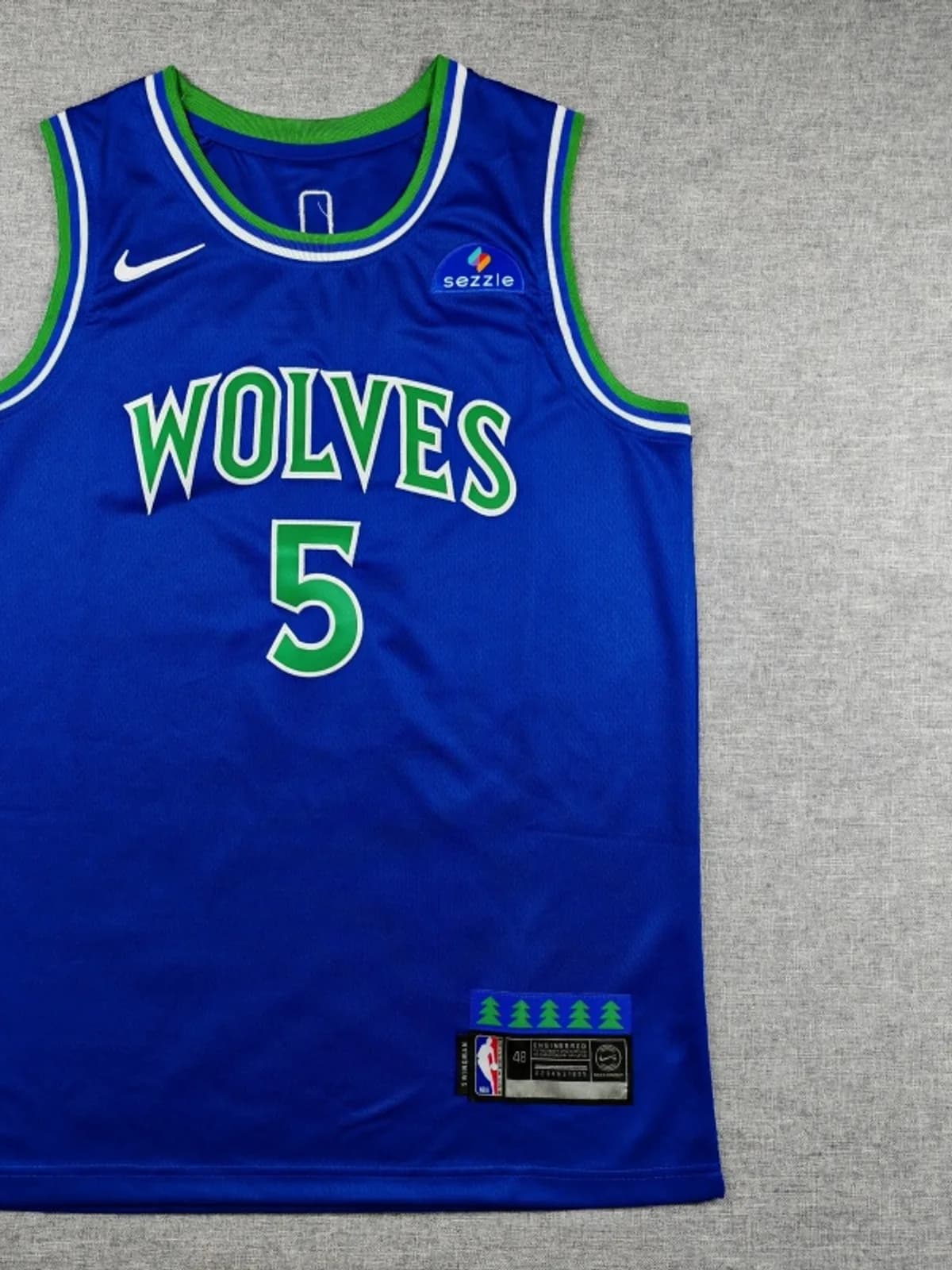 Camiseta Timberwolves · Anthony Edwards 5, Icon 2026-27