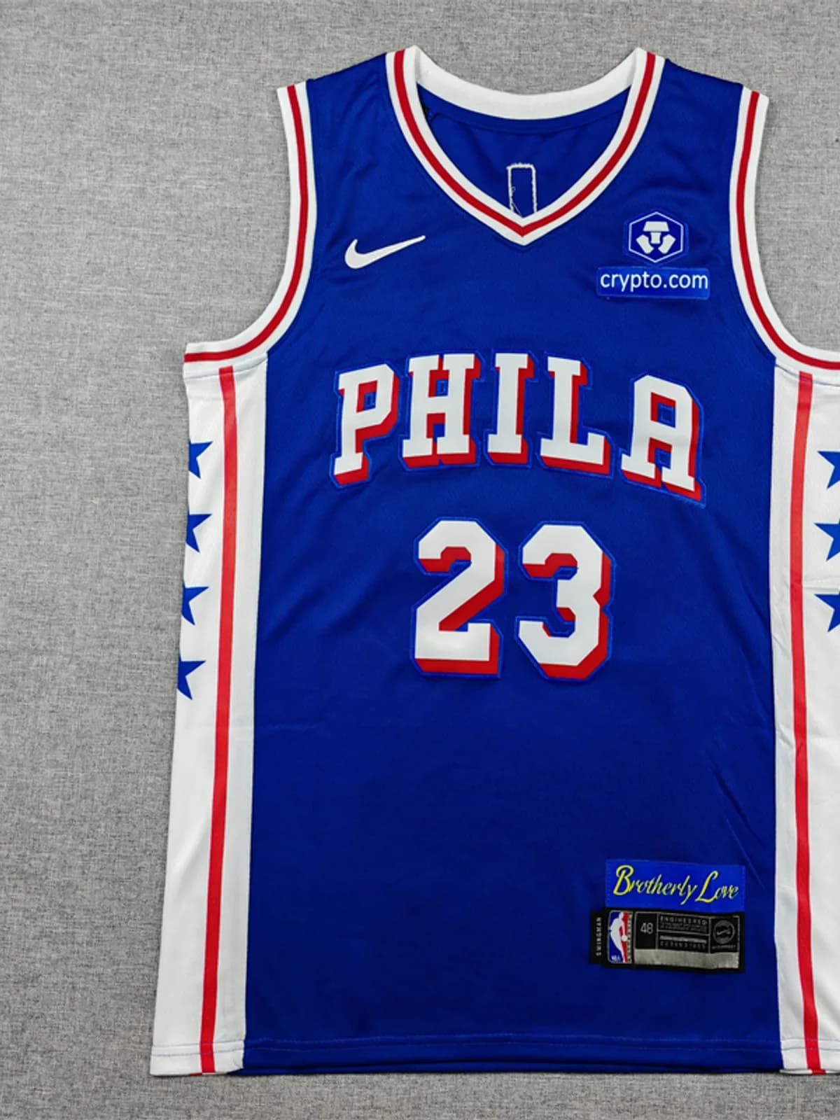 Camiseta Sixers · Lebron James 23, Icon 2026-27