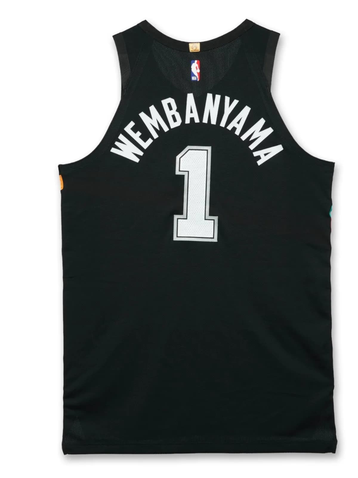 Camiseta Spurs · Victor Wembanyama 1, City 2026-27, foto 2