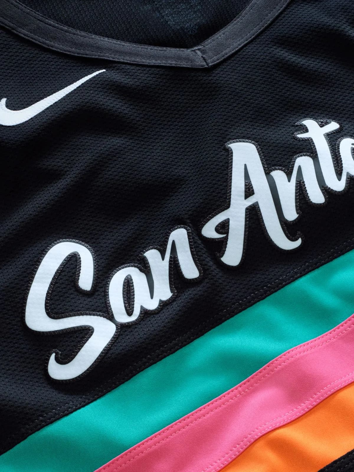 Camiseta Spurs · Victor Wembanyama 1, City 2026-27, foto 3